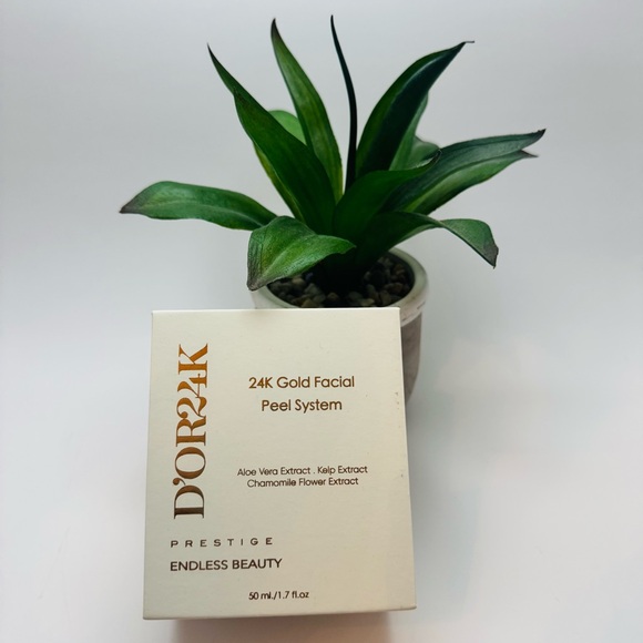 D'OR24K Gold Facial Peel System - NIB w/Certificate